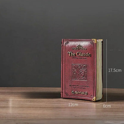 Retro Book Shape Money Saving Box | Coin Bank