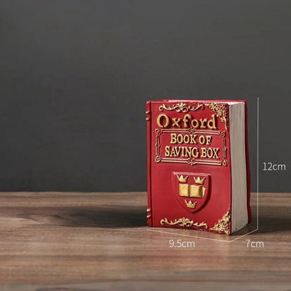 Retro Book Shape Money Saving Box | Coin Bank