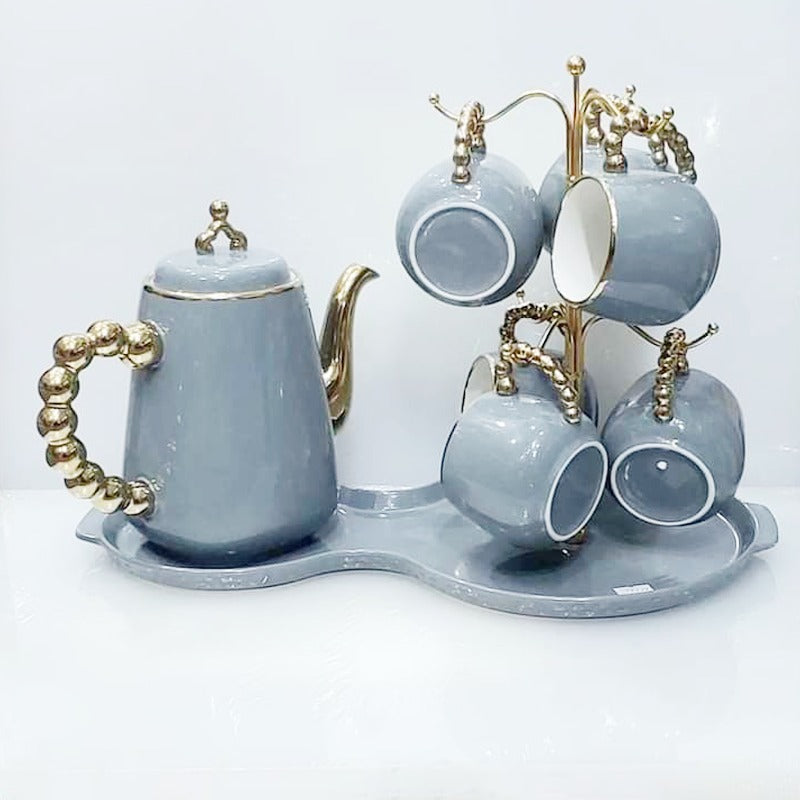 Lazy sauces tea set living room afternoon Europe luxury tea set