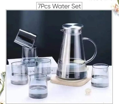 Glassware Borosilicate Dinnerware Dinner Pitcher Jug Glass Set