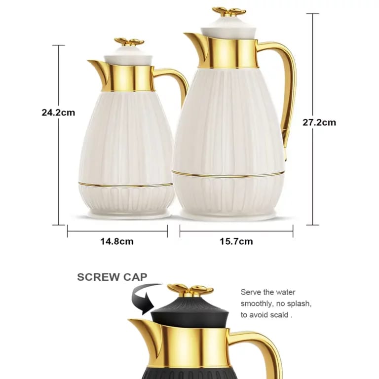 Vacuum Flask Arabian Tea/Coffee Pot - set of 2