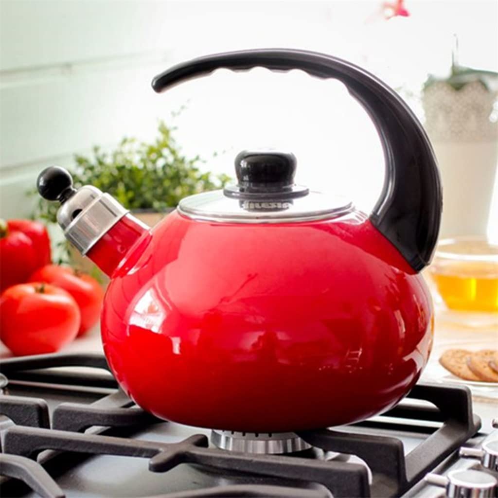 Large Capacity Enamel Whistle Kettle